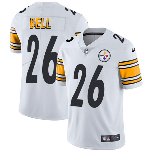 Nike Steelers #26 Le'Veon Bell White Youth Stitched NFL Vapor Untouchable Limited Jersey - Click Image to Close